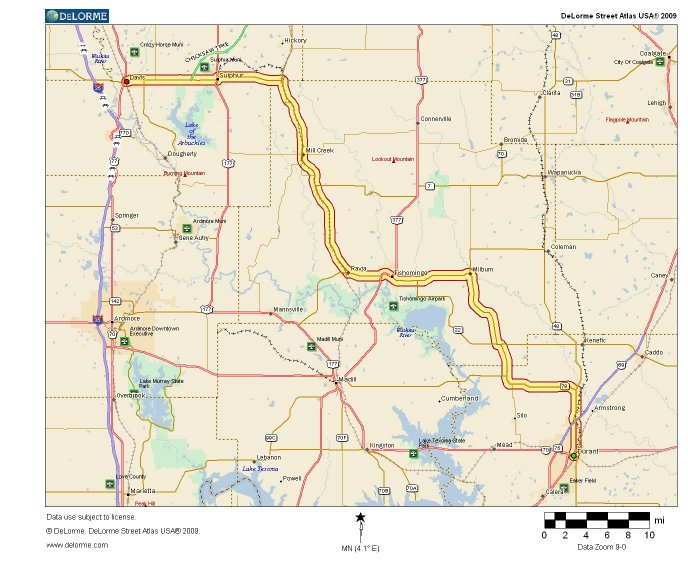 Map 1 - Click for larger version