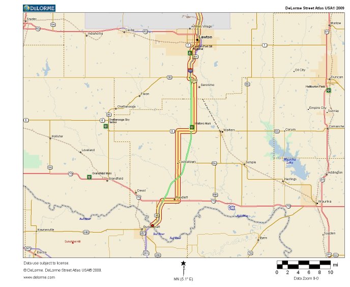 Map 5 - Click for larger version